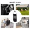 Srliya Boat Trash Bags Cylinder Shape Large Capacity Leak Proof Foldable Boat Trash Can for Home Camping Car view 4