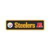 FOCO NFL 15 Inch Neon Light Up Wordmark Sign, Pittsburgh Steelers view 1