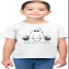 4T White Toddler Dead Lift Funny Ghost Deadlifting Halloween Gym Toddler T-Shirt view 2