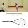 CCYLEZ Student Squash Racket Beginner Squash Racket Lightweight Squash Racket Transparent String Oversized Wrapped Handle for Parks Pink view 2