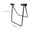 Mipcase 1pcs Professional Folding Rack Bike Kickstand Rear Wheel Clamp for Enhanced Stability Convenient Parking for Mountain and Road view 2