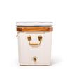 Business & Pleasure Co. Hemingway Cooler - 55 Quart Insulated Ice Chest Cooler - Great for Beach, Picnics, & Boating, Antique White view 2