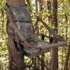CCYLEZ Replacement Seat Cushion, Portable Camouflage Anti Slip with Straps for Outdoor, Oak view 2