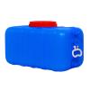 DIROVO Blue Water Tank 25L/50L/75L/110L/155L Outdoor Water Tank with Faucet Thick Plastic Water Storage Container Portable Home Storage Bucket Camping Water Storage Carrier Jug(110L) view 1