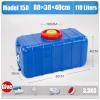 DIROVO Blue Water Tank 25L/50L/75L/110L/155L Outdoor Water Tank with Faucet Thick Plastic Water Storage Container Portable Home Storage Bucket Camping Water Storage Carrier Jug(110L) view 2