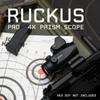 Monstrum Ruckus Pro 4X Prism Scope with Piggyback Mount and Shake Awake | BDC Reticle view 3