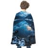 LFDSEPYM Halloween Cape, Moraine Lake in A Starry Winter Night Printed Cosplay Red Cape Costume Party Capes Halloween Cloak for Adults Women view 1