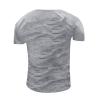 American Flag Gym Shirt - Cool Graphic T-Shirt for Men's Summer Workout view 3