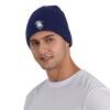 AIZBEGDLU Kraken Rum Octopus Beanie Hat Unisex Knit Hat Ski Stocking Cuffed Cap Navy Blue view 4