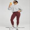 ODODOS Buttery Soft Lounge Yoga Leggings for Women Full Length 28" High Waist Yoga Pants, Burgundy, Small view 4