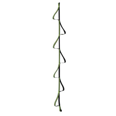 Foot Loop Ascender - Lightweight Climbing Aider Ladder with Stainless Steel Hook | Climbing Aider Ladder | 7 Step Multi-Purpose Climbing Strap for Boat, Rock and Mountain Climbing