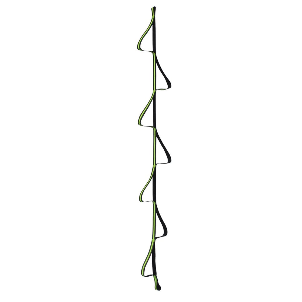Foot Loop Ascender - Lightweight Climbing Aider Ladder with Stainless Steel Hook | Climbing Aider Ladder | 7 Step Multi-Purpose Climbing Strap for Boat, Rock and Mountain Climbing