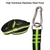 Foot Loop Ascender - Lightweight Climbing Aider Ladder with Stainless Steel Hook | Climbing Aider Ladder | 7 Step Multi-Purpose Climbing Strap for Boat, Rock and Mountain Climbing view 2