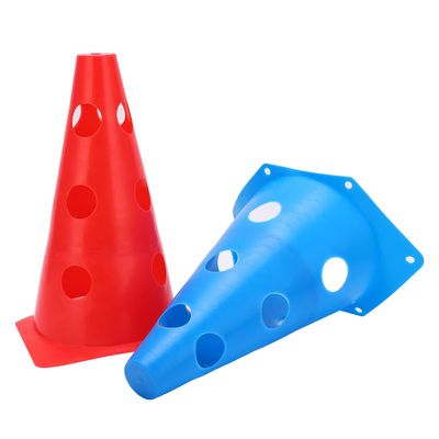 23cm/9.1inch Football Barrier Multicolor Portable Skating Marker Basketball Training Cones