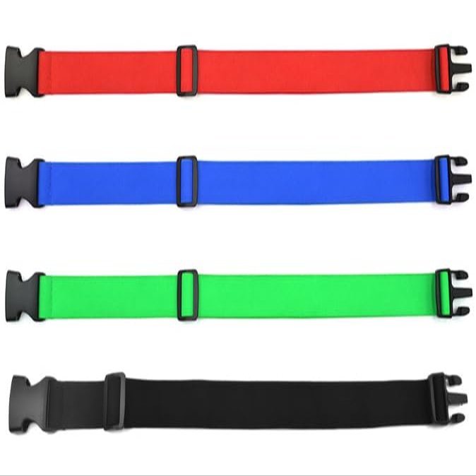 4 Pack Towel Bands Beach Towel Clips Beach Towel Bands Adjustable Swim Towel Clips for Summer Stretchable Towel Clips for Beach Chairs Cruise Essentials