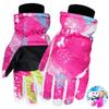 LUMINFLY Waterproof Windproof Kids Ski Gloves, Thick Thermal Snow Gloves for Winter Sports, Ideal for Skiing, Snowboarding, Sledding view 2