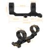 FOCUHUNTER 30mm Scope Mount, Cantilever Picatinny Scope Mount Fit 21mm Picatinny Rail, 1.5 inch Center Height, Slim Profile Offset Dual Ring One-Piece Mount for 30mm Diameter Scope Tube, Aluminum view 2