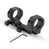 FOCUHUNTER 30mm Scope Mount, Cantilever Picatinny Scope Mount Fit 21mm Picatinny Rail, 1.5 inch Center Height, Slim Profile Offset Dual Ring One-Piece Mount for 30mm Diameter Scope Tube, Aluminum view 3