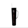 Decorvo NCAA 20 oz. Stainless Steel Tumbler with Handle - Officially Licensed Double Walled Insulated Roadie with Slide Lid and Straw (South Carolina Logo - Black) view 1