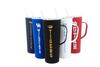 Decorvo NCAA 20 oz. Stainless Steel Tumbler with Handle - Officially Licensed Double Walled Insulated Roadie with Slide Lid and Straw (Missouri - Black) view 2