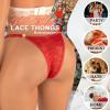 Banamic Women G-String Thongs Underwear Breathable Sexy Underwear Panties Red view 4