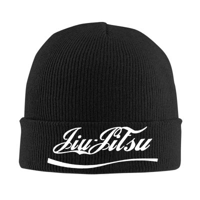 AIZBEGDLU Jiu Jitsu Beanie Hat Unisex Knit Hat Ski Stocking Cuffed Cap Black