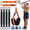 Pull Up Assistance Bands 260lbs, Heavy Pull Up Bands Resistance Bands for Pull Ups Working Out with Feet Rest, Pull Up Bar Bands Assistance Bands Strength Training Workout Equipment, Height Adjustable view 1