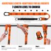 Pull Up Assistance Bands 260lbs, Heavy Pull Up Bands Resistance Bands for Pull Ups Working Out with Feet Rest, Pull Up Bar Bands Assistance Bands Strength Training Workout Equipment, Height Adjustable view 2