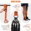 Pull Up Assistance Bands 260lbs, Heavy Pull Up Bands Resistance Bands for Pull Ups Working Out with Feet Rest, Pull Up Bar Bands Assistance Bands Strength Training Workout Equipment, Height Adjustable view 3