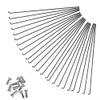 24pcs Bicycle Spoke 255mm 275mm 289mm Bike Steel Spokes And Nipples For Rim Size 27.5 26 29 Inch Bikes(275MM) view 1
