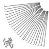 24pcs Bicycle Spoke 255mm 275mm 289mm Bike Steel Spokes And Nipples For Rim Size 27.5 26 29 Inch Bikes(275MM) view 2