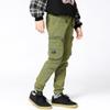 LANZIYAYA Boys Fashion Sweatpants Cargo Pants with Pockets Tactical Khaki Pants (US, Age, 12 Years, Army Green) view 2