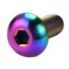 ciciTree 10Pcs Colorful Titanium M5x12mm Bicycle Bike Water Bottle Cage Holder Bolt view 4