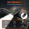 Nicron Bike Lights, 720 Lumens Bike Headlight5 Modes USB Rechargeable Bicycle Light Super Bright, Bike Lights for Night Riding Waterproof IPX4 Bike Light. view 2