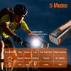 Nicron Bike Lights, 720 Lumens Bike Headlight5 Modes USB Rechargeable Bicycle Light Super Bright, Bike Lights for Night Riding Waterproof IPX4 Bike Light. view 3