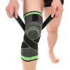 XSLRYH 1 PC Elastic Nylon Sports Compression Pad Sleeve Knee Support Braces Pressurized Fitness Running Cycling Bandage view 1