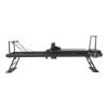 GEYOPMID Foldable Pilates Board, Pilates Reformer Set Max 264.55lbs Weight Capacity, Black Steel, Dark/Neutral view 2