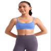 CRZ YOGA Girls Butterluxe Scoop Neck Sports Bra Wild Indigo Small view 1
