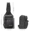 gracedon Tactical Chest Backpack Sling bag Pack Military Molle Assault Range Bags for Outdoor Sports Travel view 3