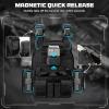 Jueachy Magnetic Tactical Vest for Men: Plate Carrier Vest Quick Release One-Button Disassembly Lightweight Vest view 2