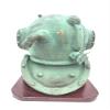 Scuba Diving Helmet, US Navy Mark V Divers Deep Sea Helmet, Nautical Gift, Home Office or Mancave Decoration Best Gift for Christmas (with Base Helmet) view 4