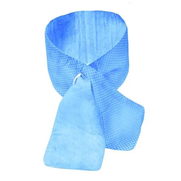 Neck Wrap, Evaporative-Cooling PVA, Cooling Relief, Size Universal, 31-1/2 in x 4 in, Blue, Mfr: 33TZ02-A