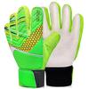 Jalunth Soccer Goalkeeper Goalie Gloves Kids Youth Goal Keeper Field Player Glove Boys Girls Ages 7-8 Years Old Anti-Slip Latex Palm Soft Pu Hand Back Size 6 Green White view 1