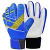 Jalunth Soccer Goalkeeper Goalie Gloves Kids Youth Goal Keeper Field Player Glove Boys Girls Ages 7-8 Years Old Anti-Slip Latex Palm Soft Pu Hand Back Blue White Size 6 view 1