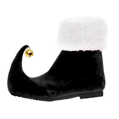 UxicRuya Christmas Elf Shoes with Bell Pair Funny Cosplay Boots for Party Favors Adults, 41