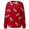 Gold Sequin Jacket Season Sweatshirt For Women Women Hoodies Football Shirts For Girls Chargers Shirt Women Shirt Football Soccer view 2