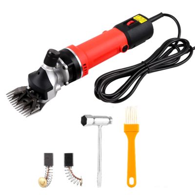 HENGJINGTR 110V/220V Sheep Shears Electric 1800W Professional Heavy Duty Shearing Clipper with 6 Speed, for Shaving Fur Wool in Sheep, Goat, Cattle,220v
