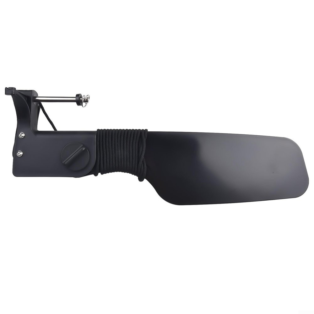 Fishing Watercraft Canoe Boat Rudder Replacement Parts, Kayak Canoe Boat Rudder With Pulley Fishing Boat Steering Control for Fishing Boat Kayaks Replacement