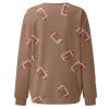 Orange Sweatshirt Black Football Accessories Small Bath Rugs Football Tshirts Shirts For Women Football Games Pink Baseball Gear view 3