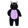 Toddler Baby Cat ostume Cute Hooded Jumpsuit Zipper Snowsuit Infant Boy Girl Warm Winter Clothes (Purple, 0-3 Months) view 1